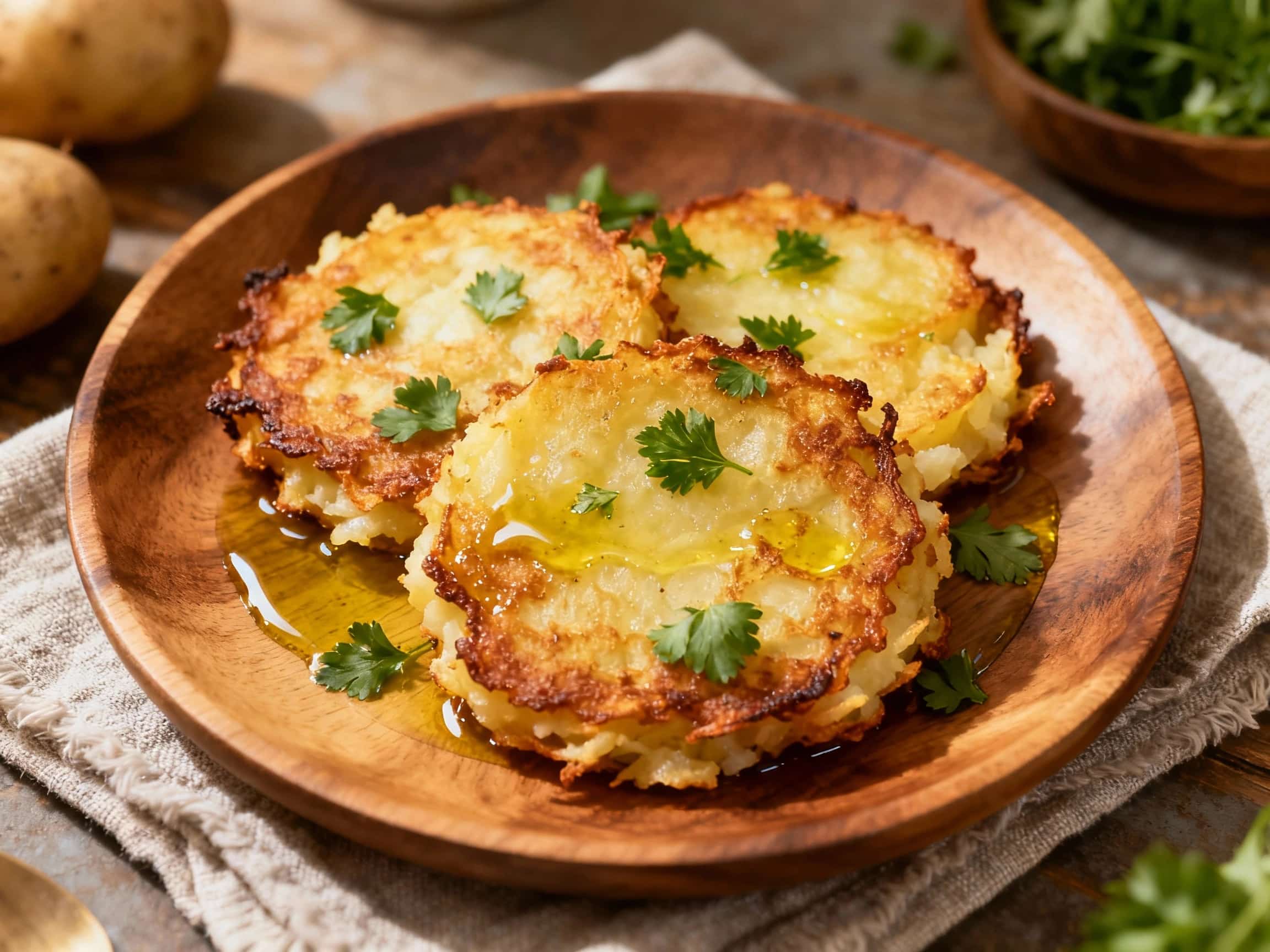 Air Fryer Potato Pancakes
