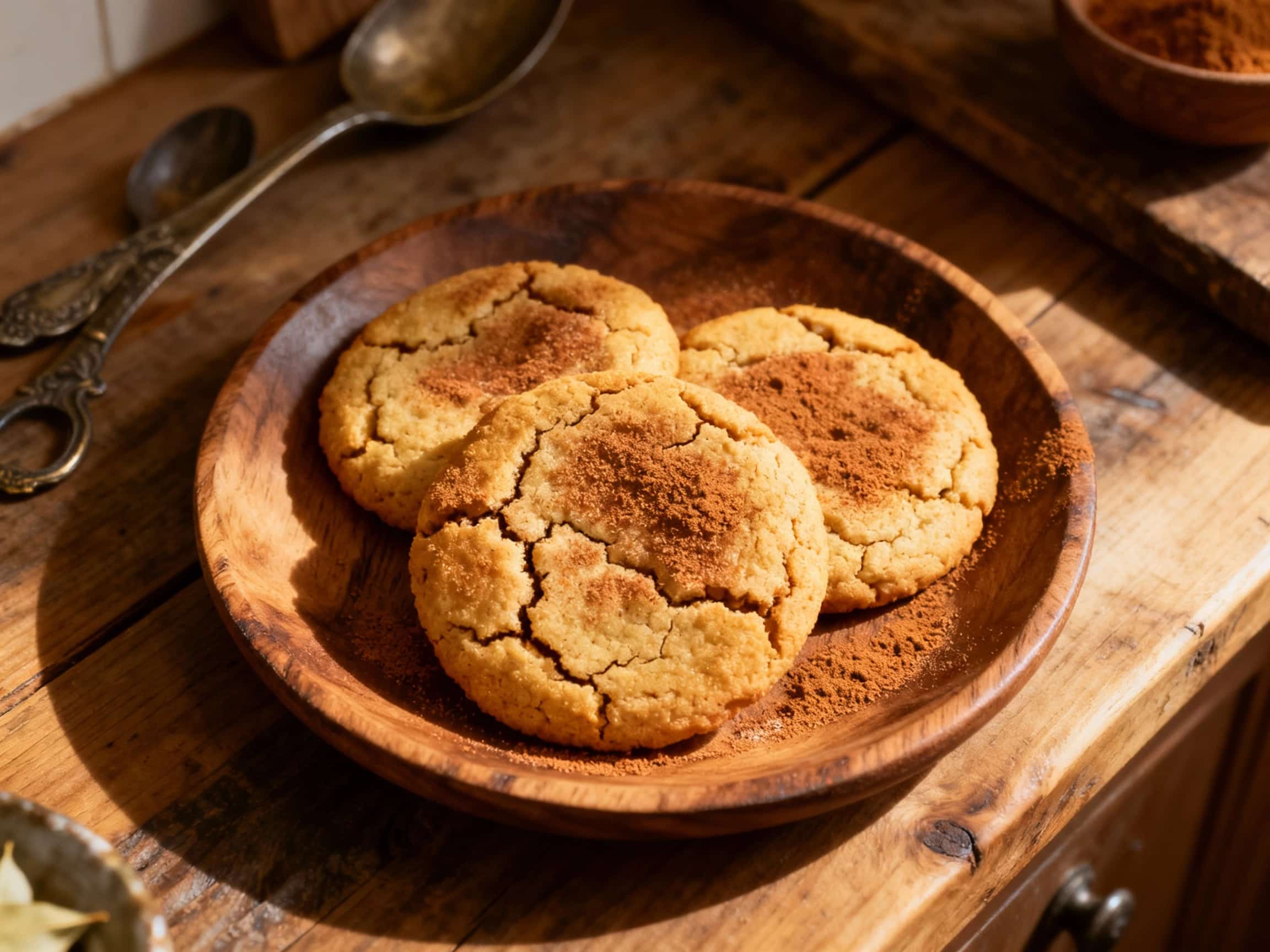 Chai Spice Snickerdoodles