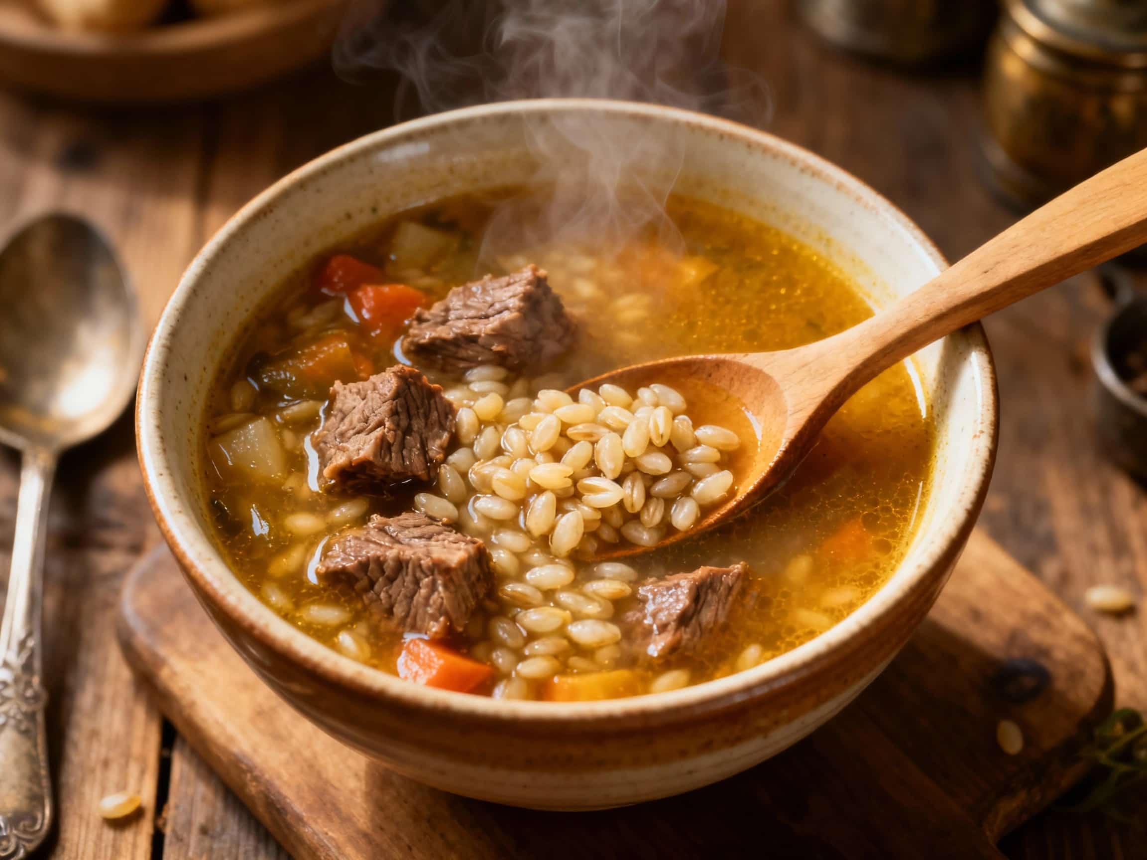 Hearty Beef and Barley Soup