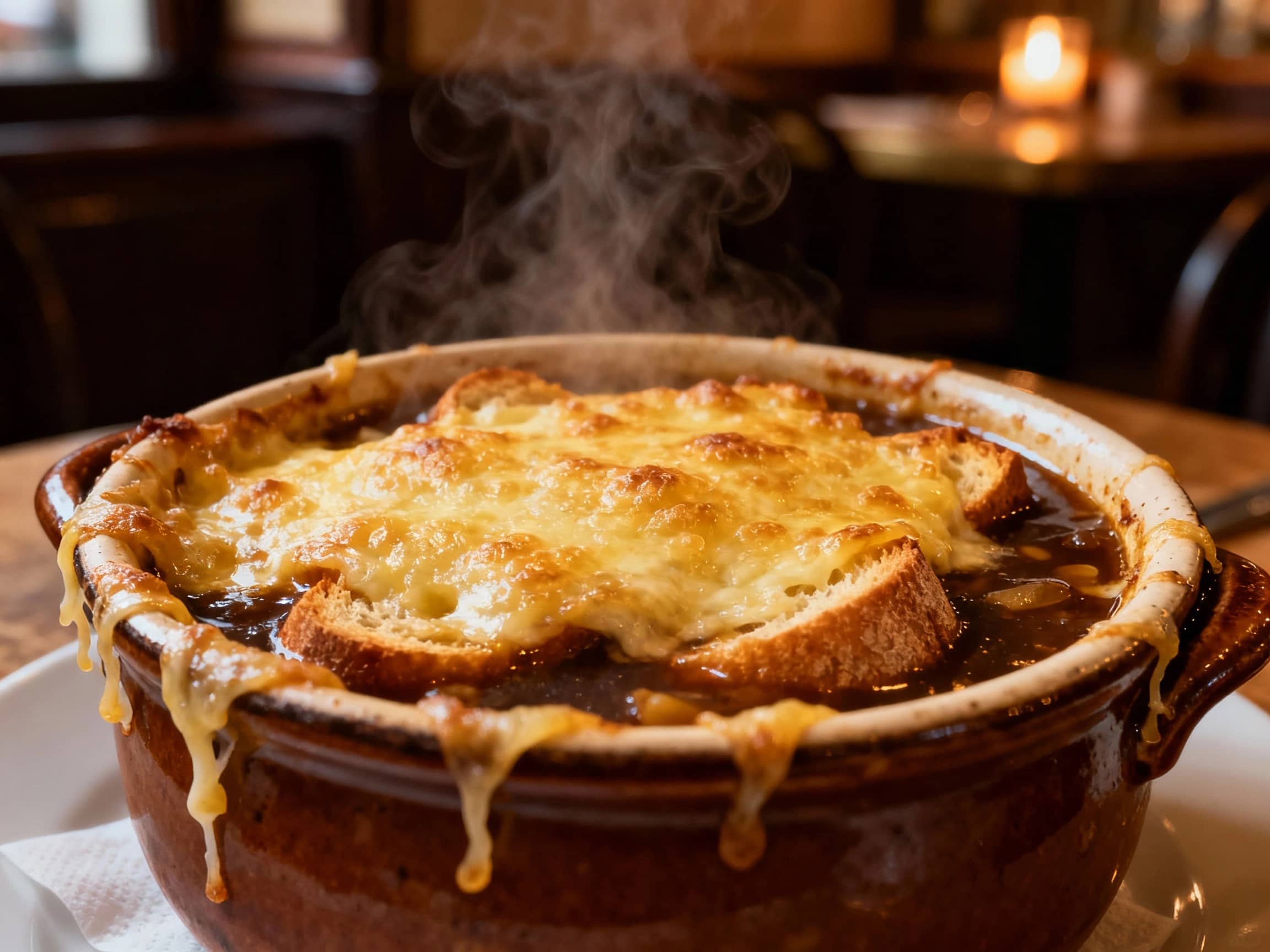 French Onion Soup Gratinée