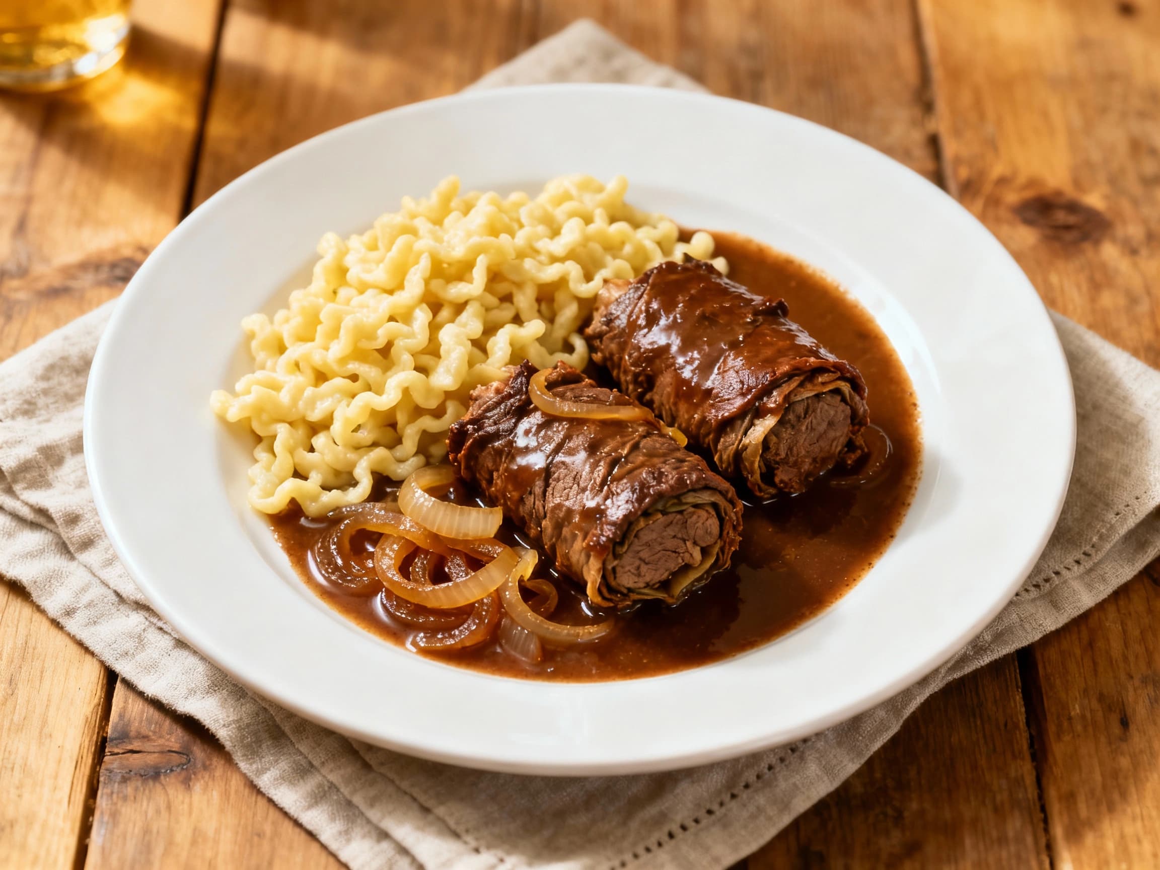 Sauerbraten Rouladen