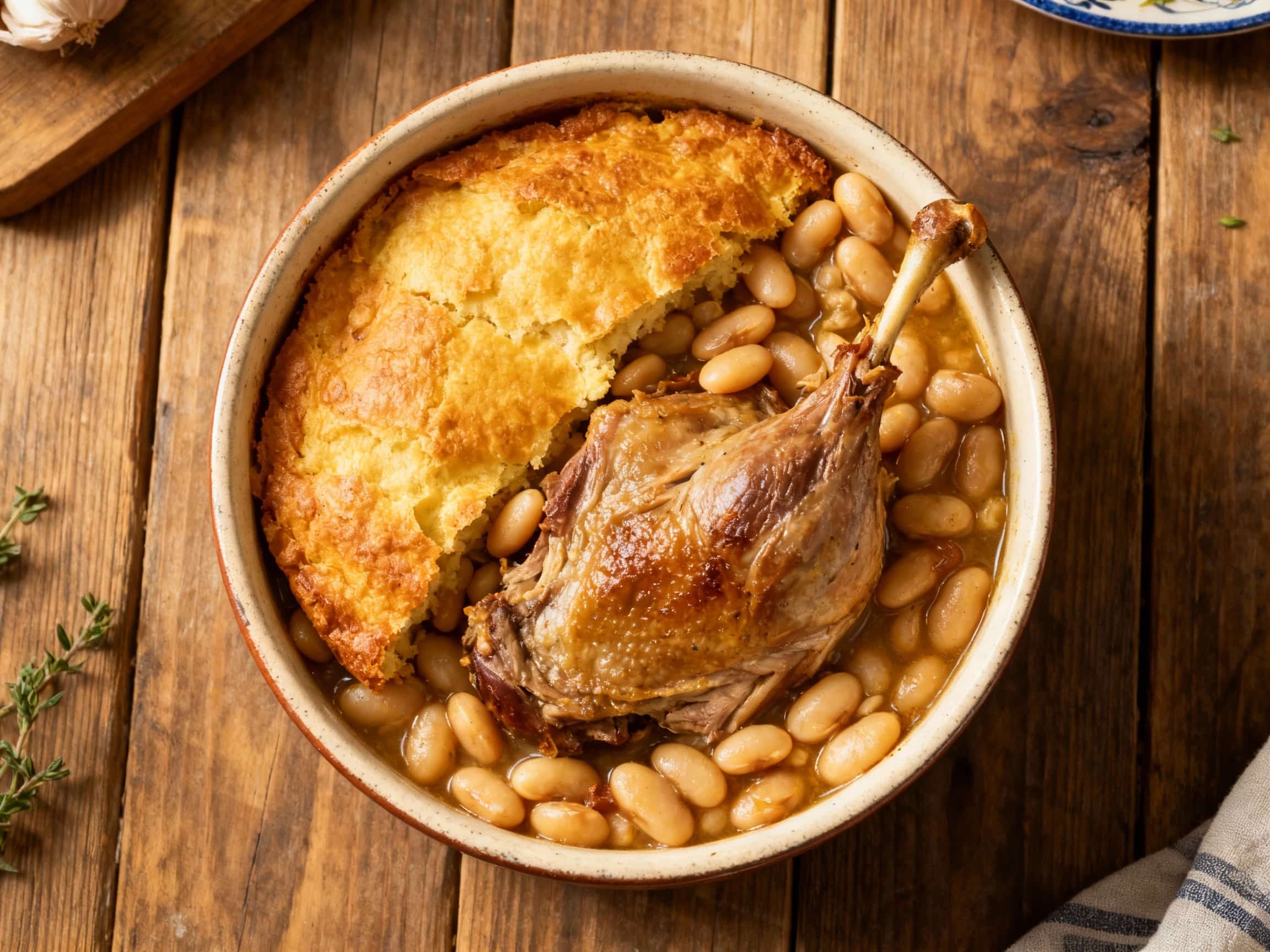 Classic Languedoc Cassoulet with Duck Confit