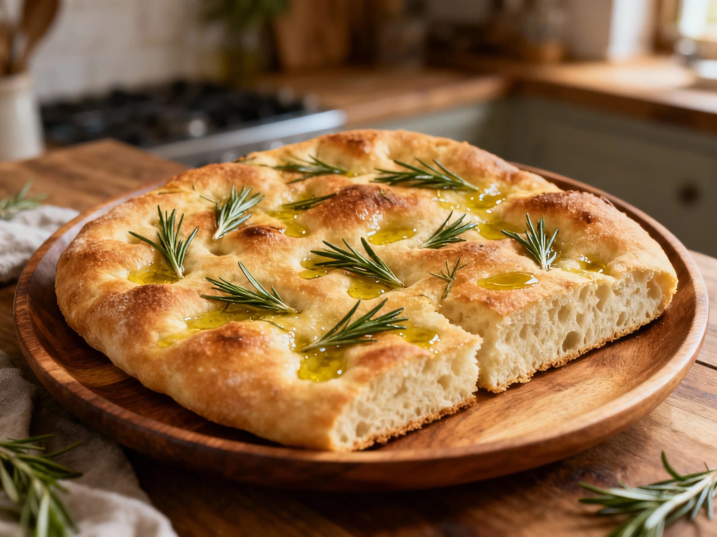 Classic Rosemary Focaccia