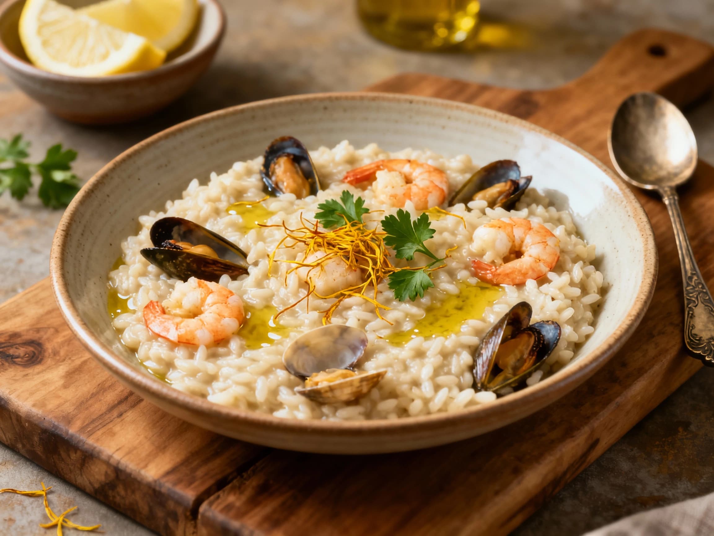 Creamy Arroz de Marisco Risotto