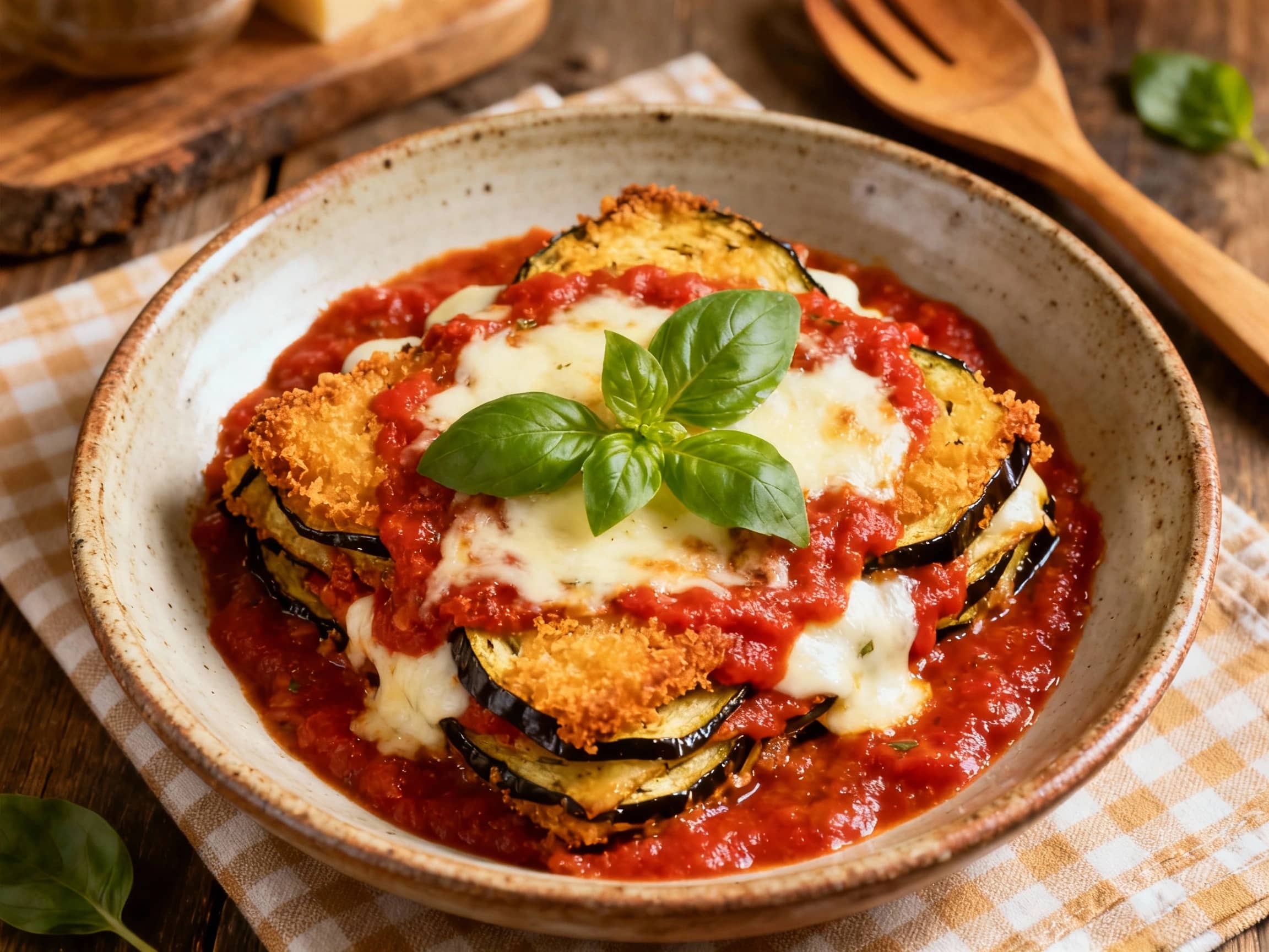 Crispy Eggplant Parmesan Casserole - Image 1