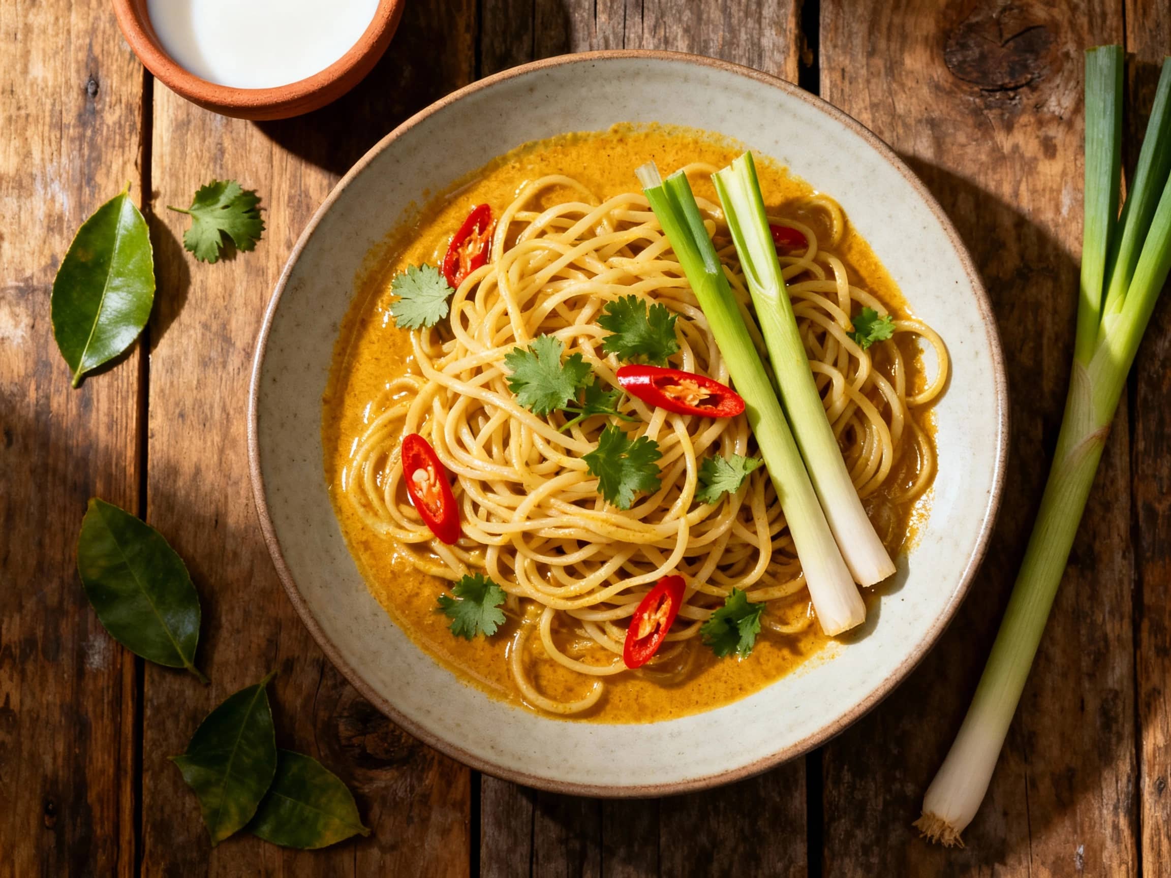 Lemongrass Coconut Curry Noodles - Image 1