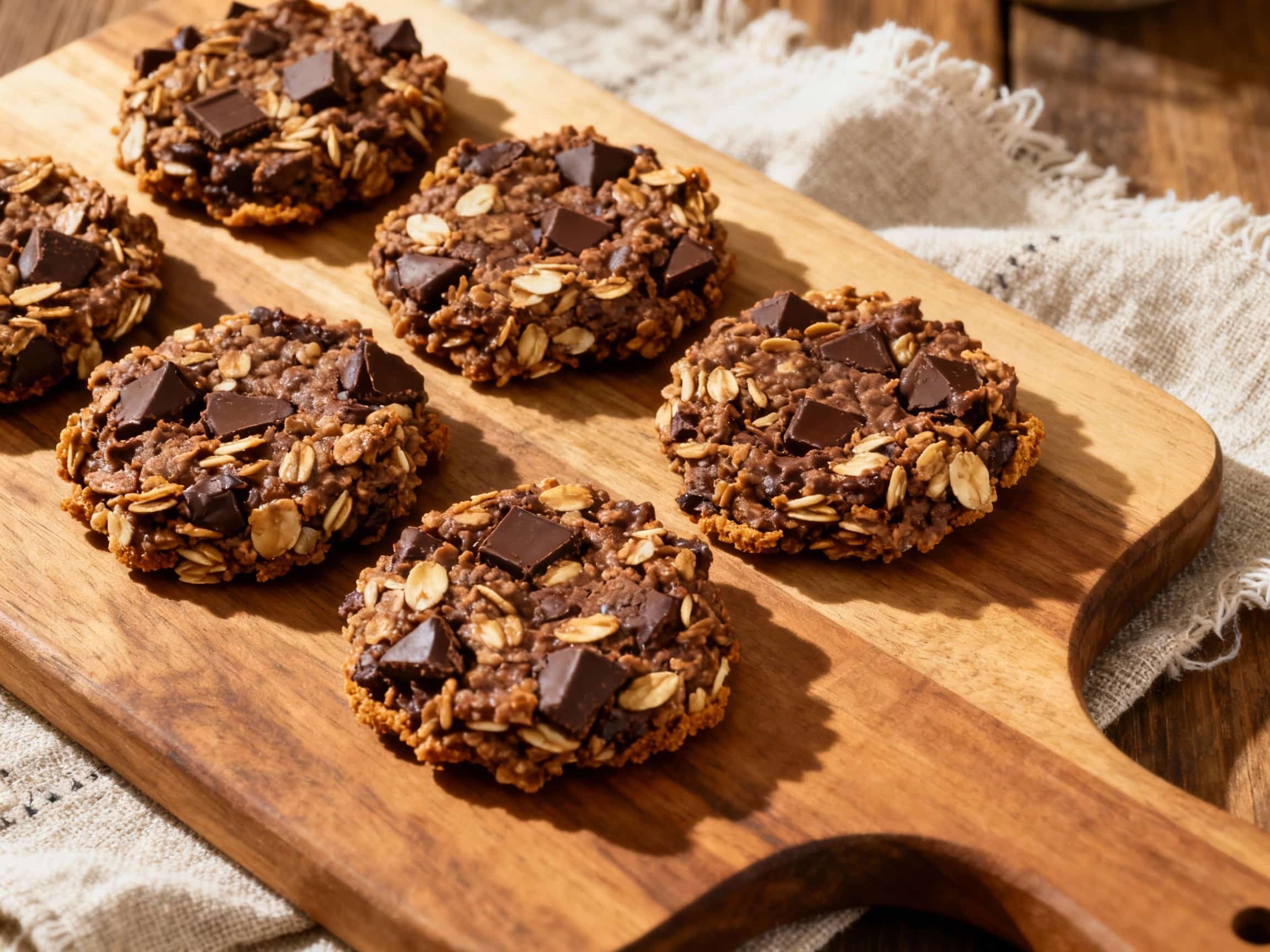 No-Bake Chocolate Oatmeal Cookies