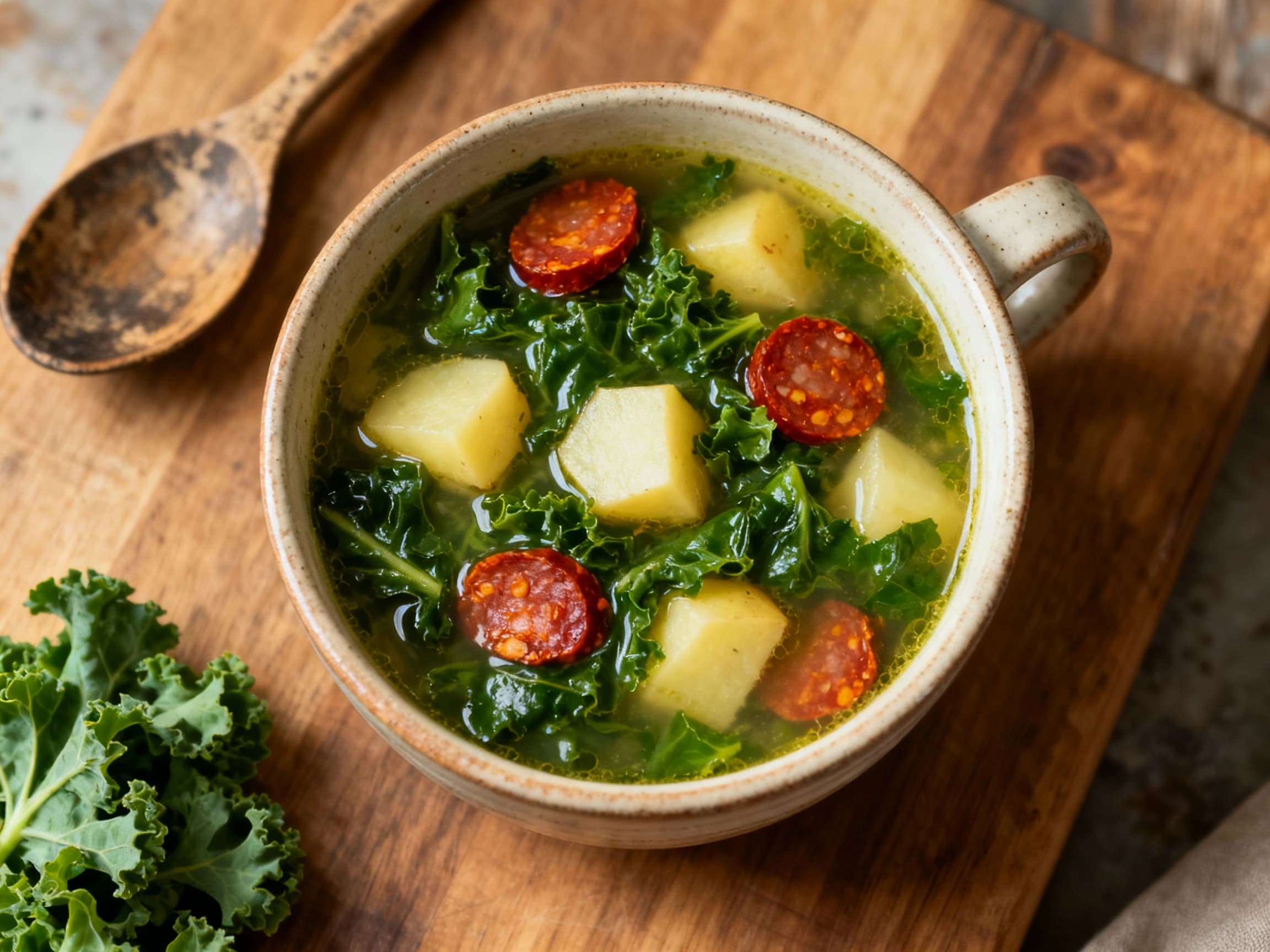 Quick Caldo Verde Soup