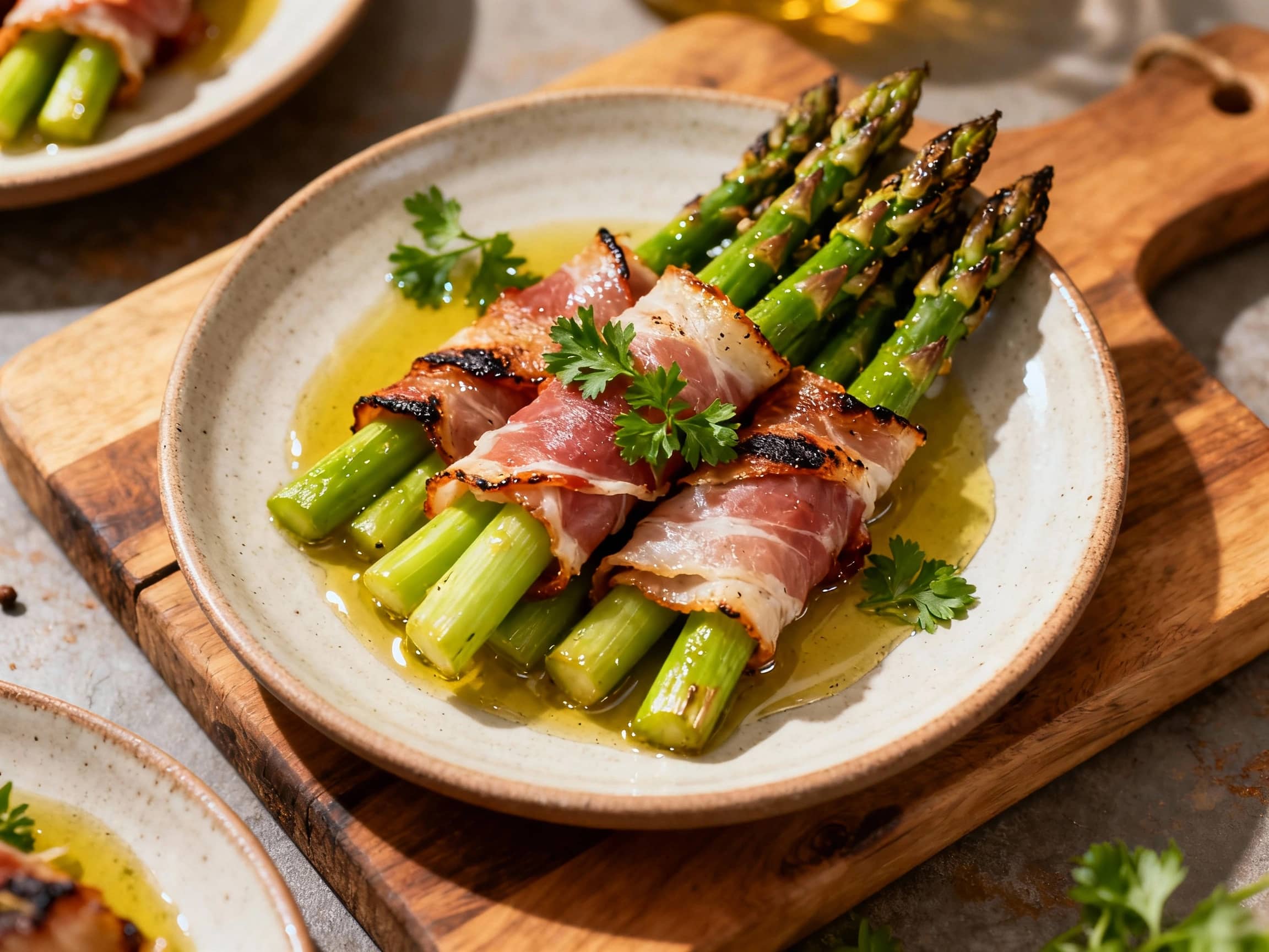 Schwarzwälder Schinken-wrapped Asparagus (appetizer) - Image 1
