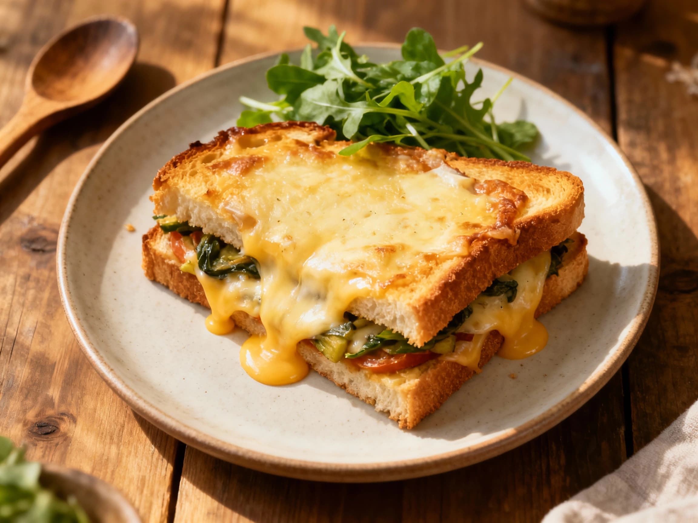 Vegetarian Croque Monsieur Vermont