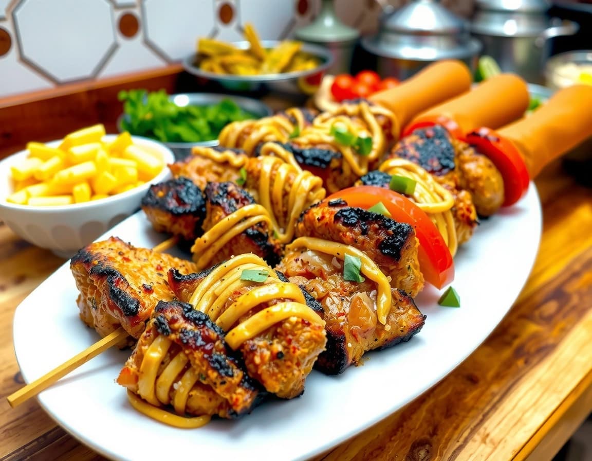 Chicken Shawarma-Style Doner Kebab - Image 1