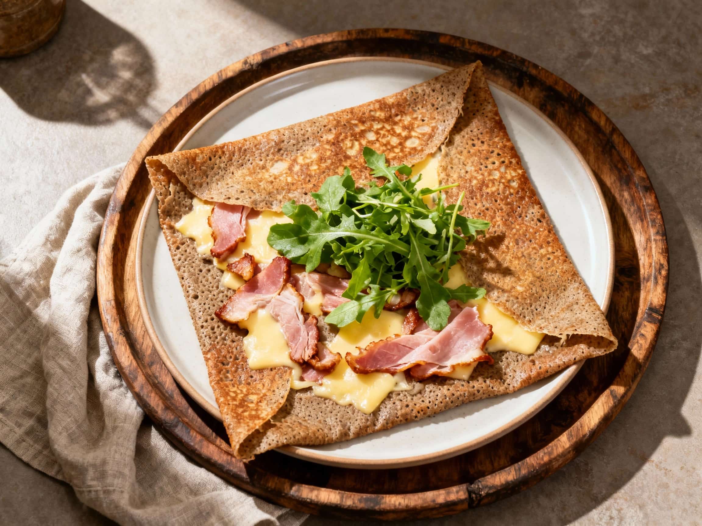 Savory Galette Complète (Buckwheat Crêpes)