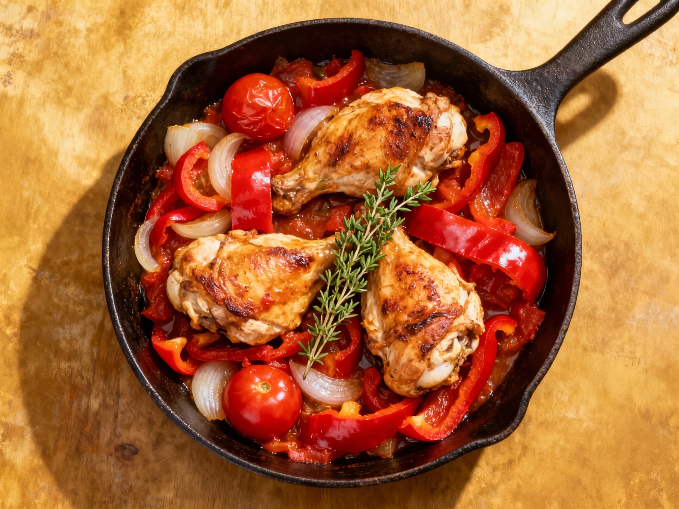 One-Pan Poulet Basquaise Skillet Supper - Image 1