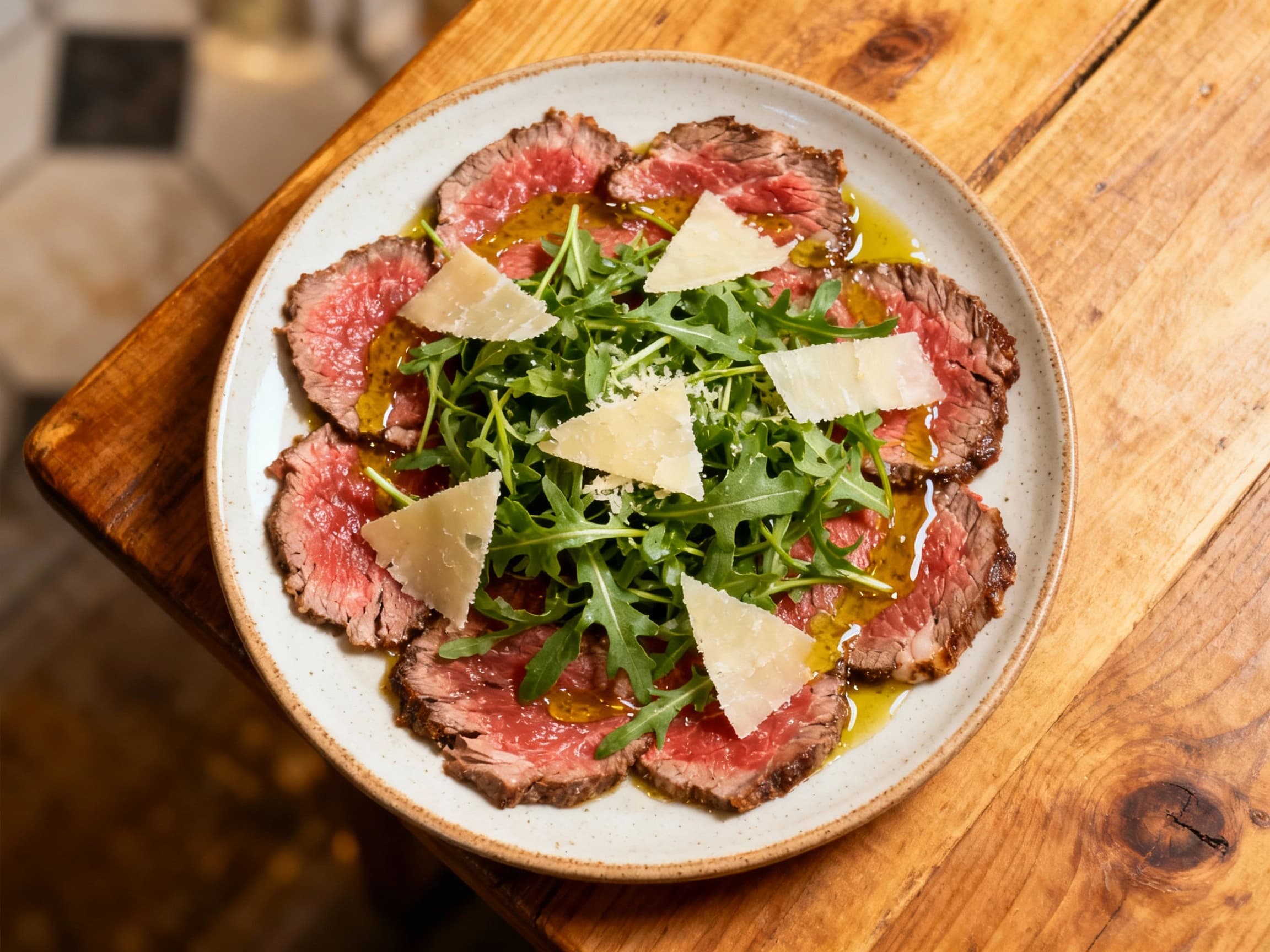 Bistecca alla Fiorentina Carpaccio-Style Salad - Image 1