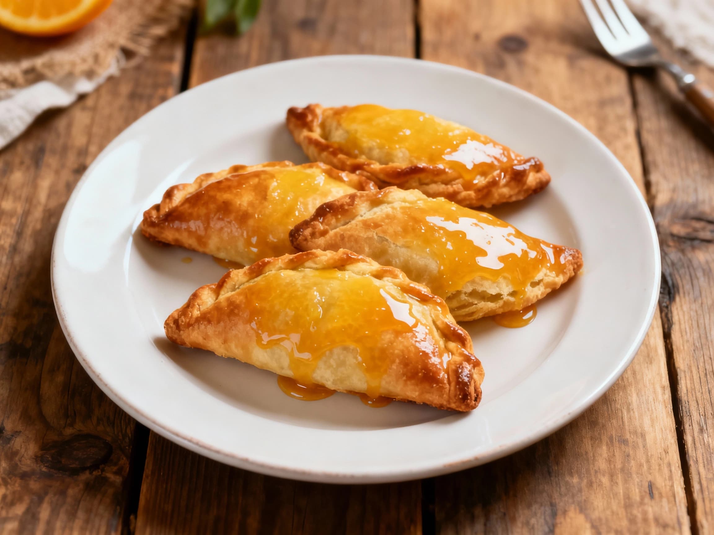 Baked Imqaret with Citrus Glaze - Image 1