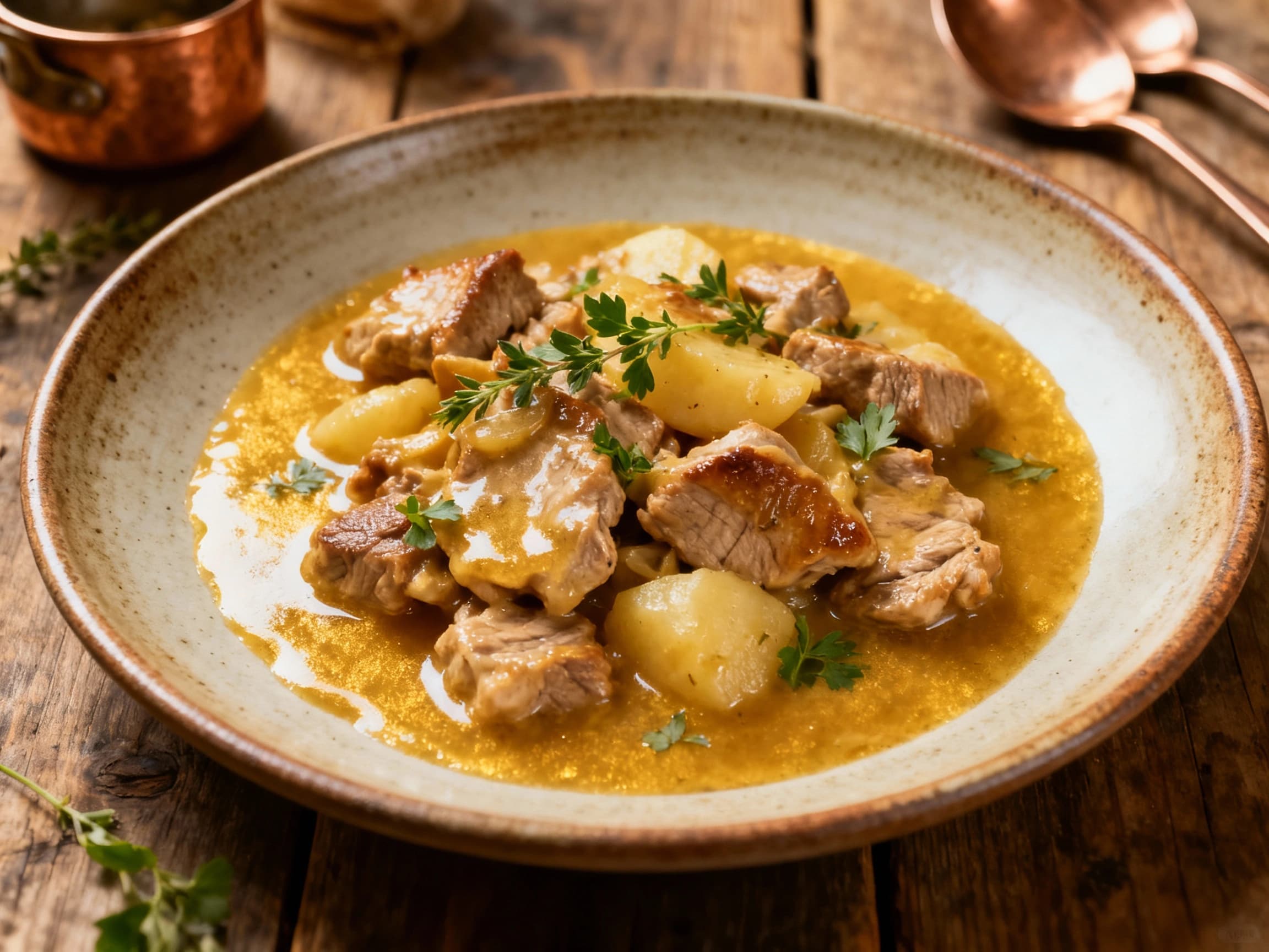 Quick Pressure Cooker Blanquette de Veau - Image 1
