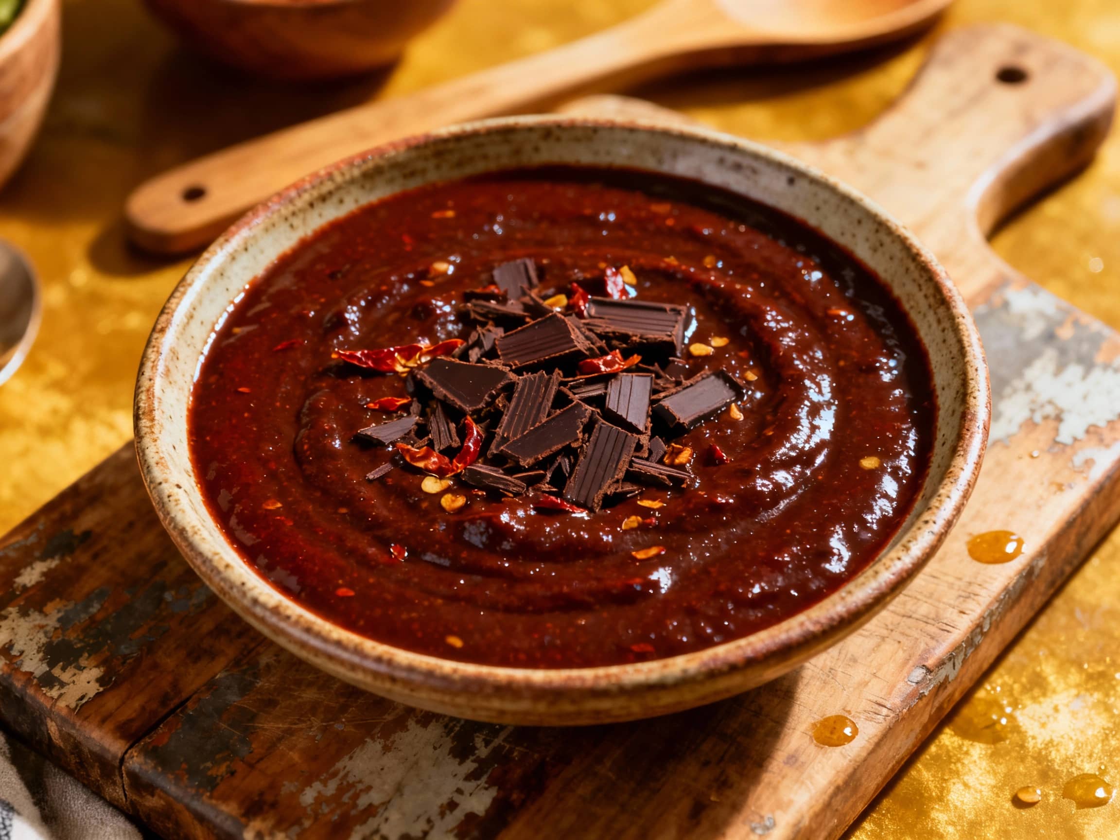 Quick Mole Poblano Sauce Base