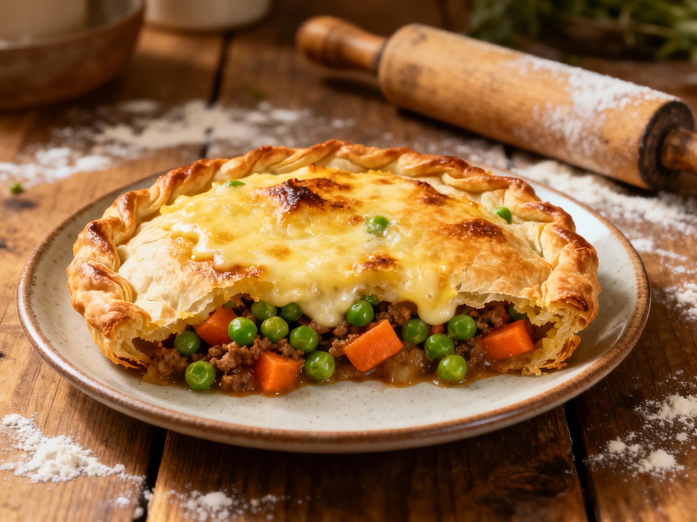 Vegetarian Cornish Pasty Shepherd's Pie Topping - Image 1