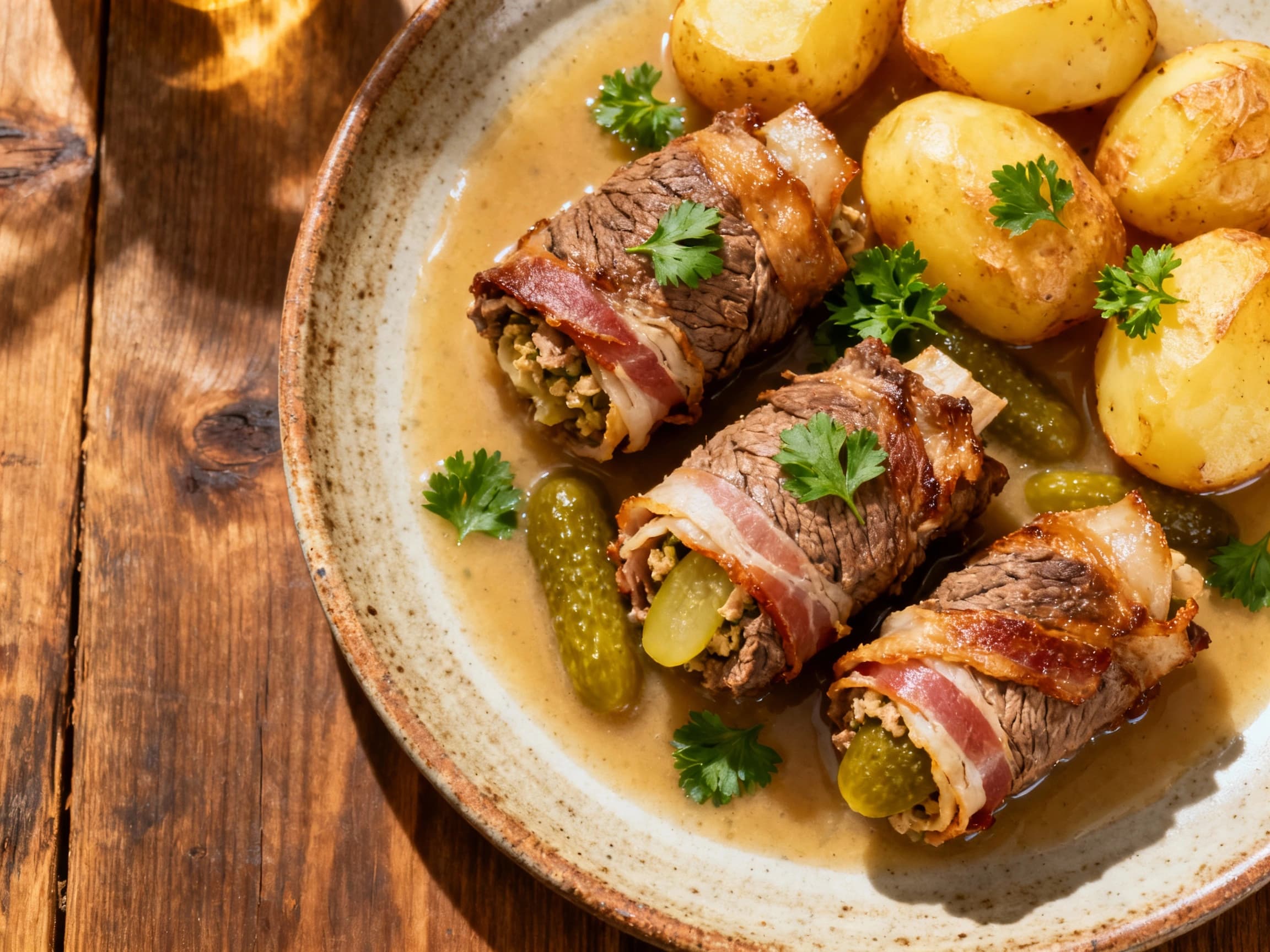 Classic German Beef Rouladen - Image 1