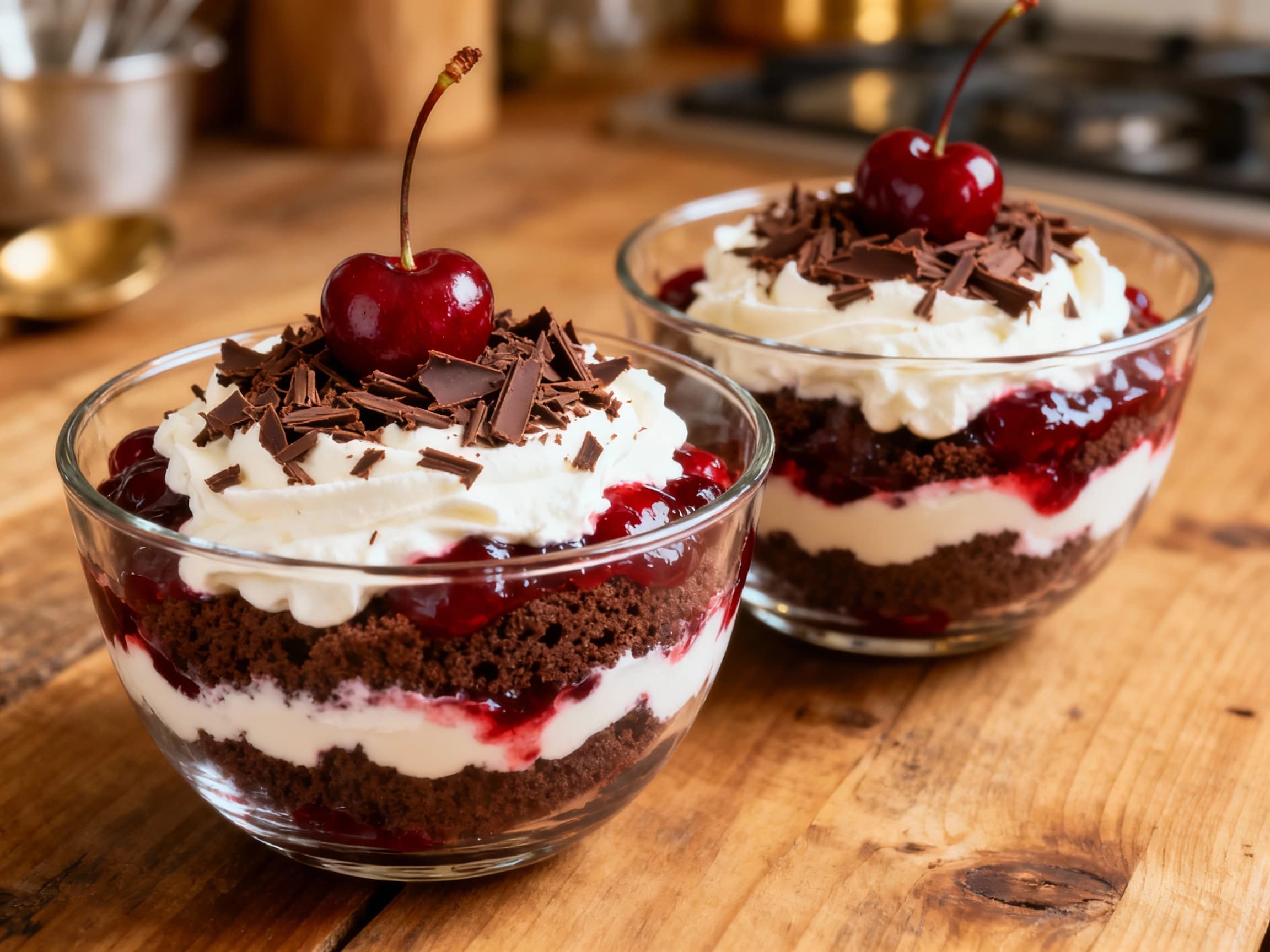 Black Forest Cake Trifles - Image 1