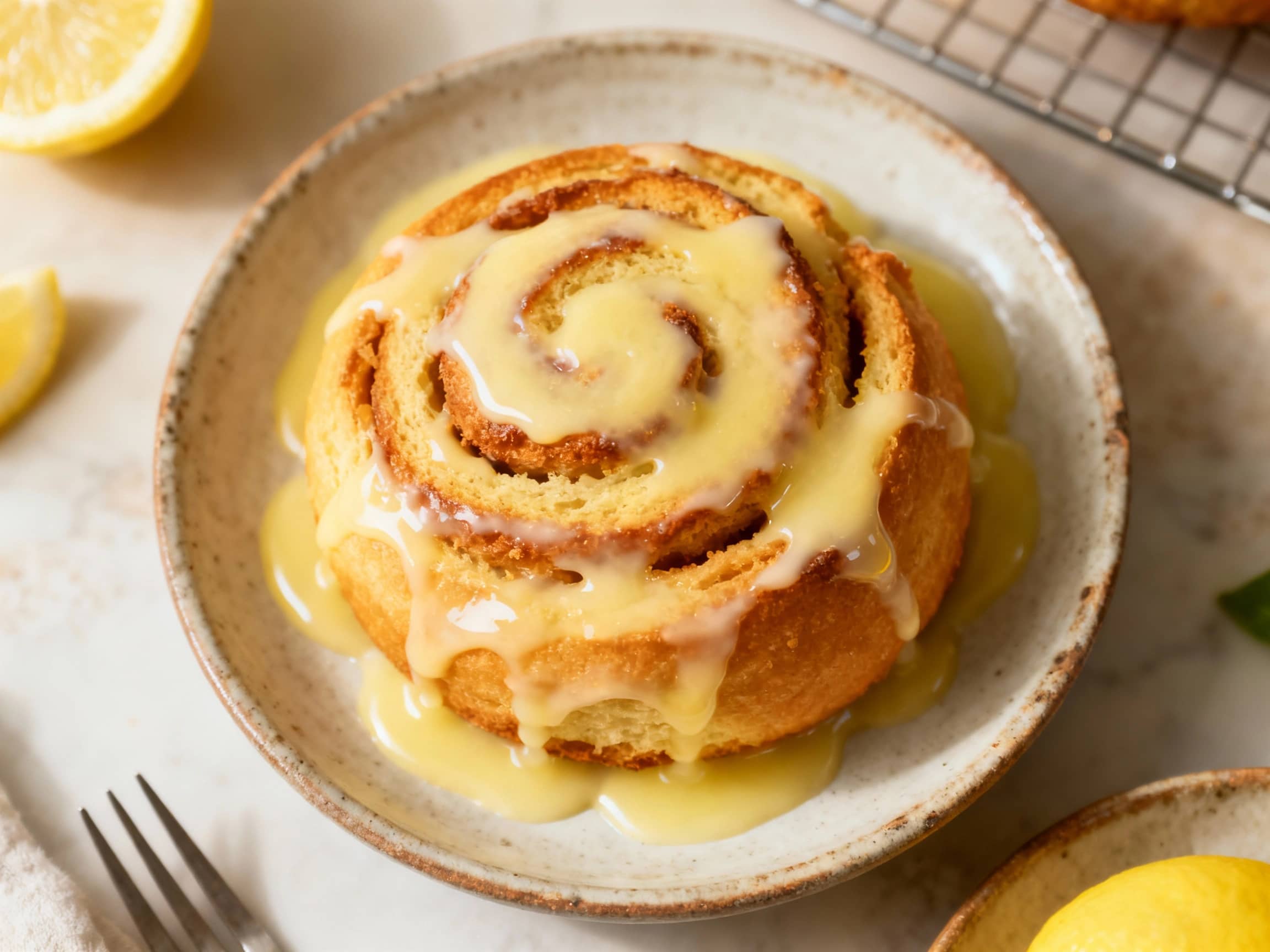 Spiced Ghent Moppen with Lemon Glaze