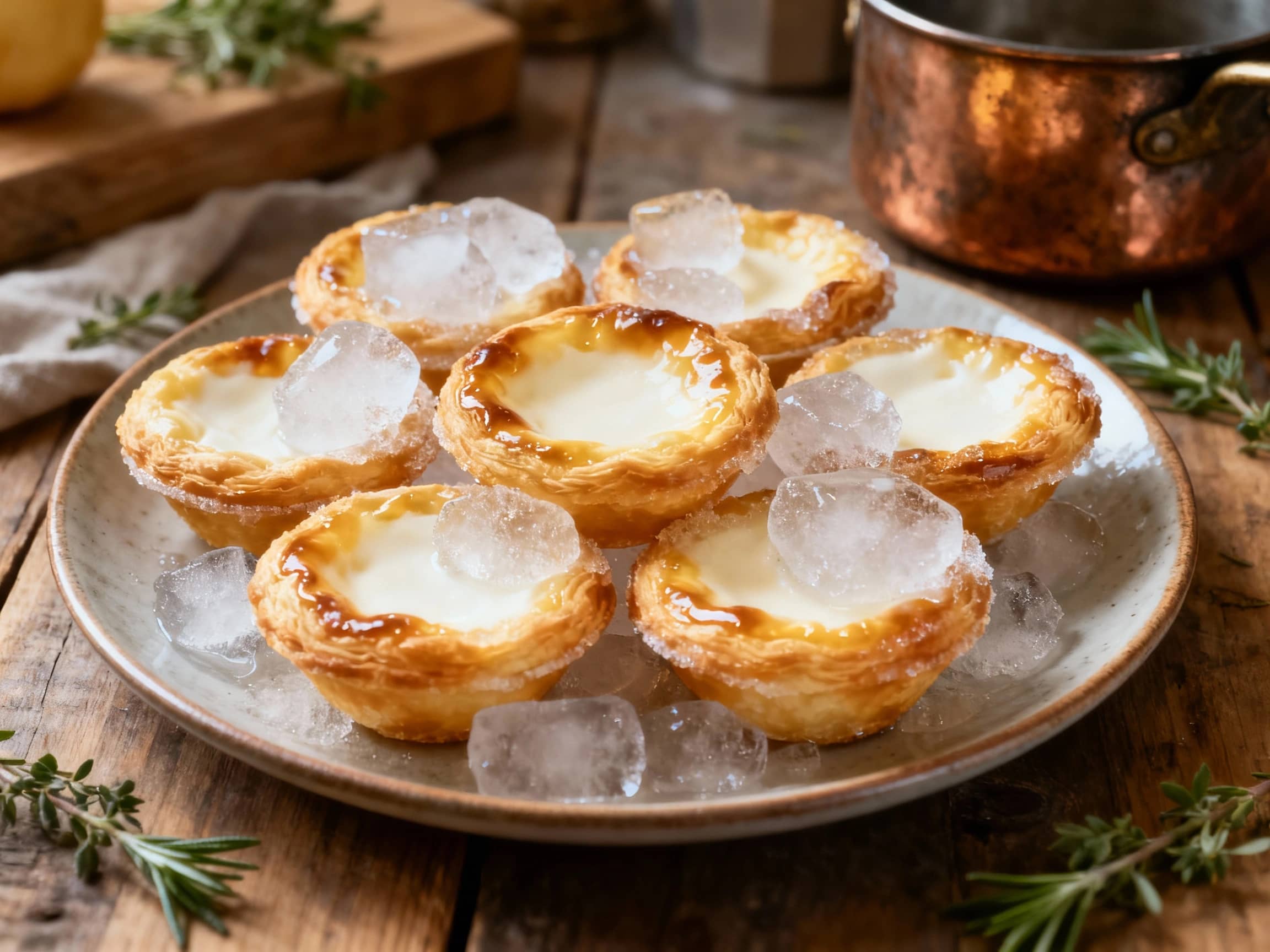 Iced Pastéis de Nata Bonbons