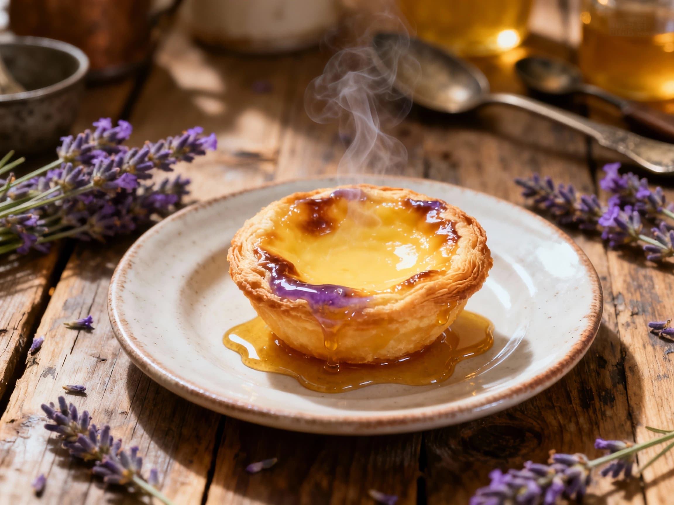 Lavender Honey Pastéis de Nata - Image 1