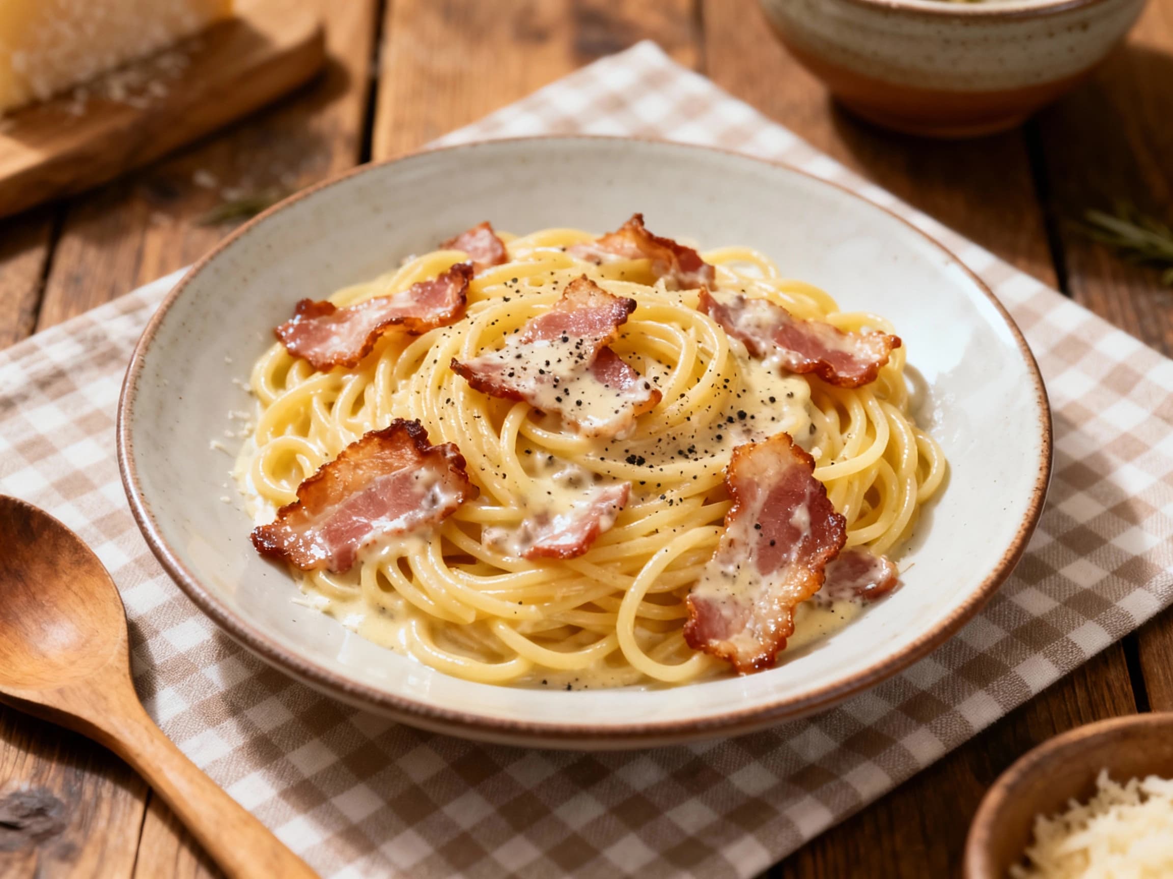 Classic Spaghetti Carbonara - Image 1