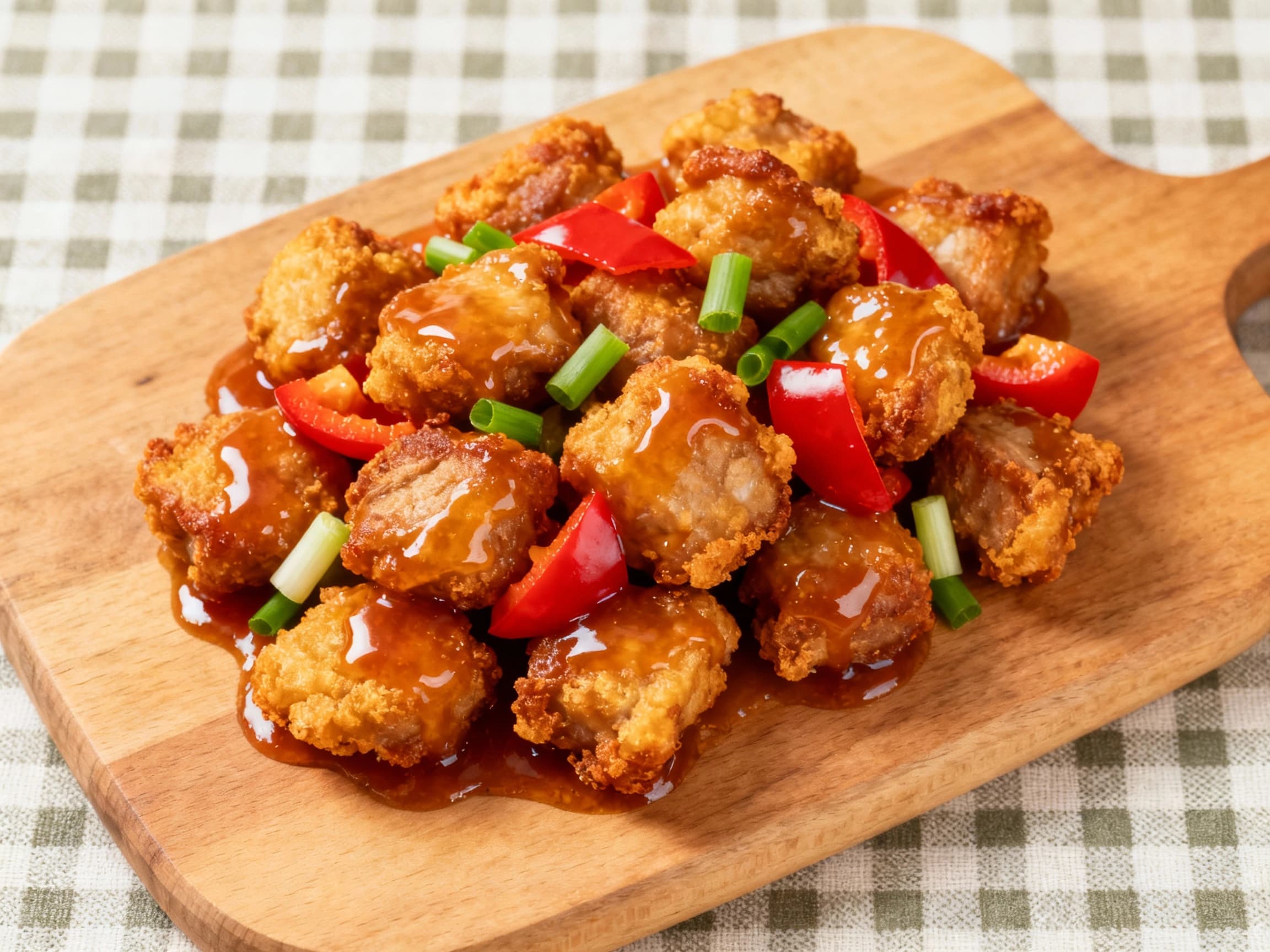 Oven-Baked Sweet and Sour Pork Bites - Image 1