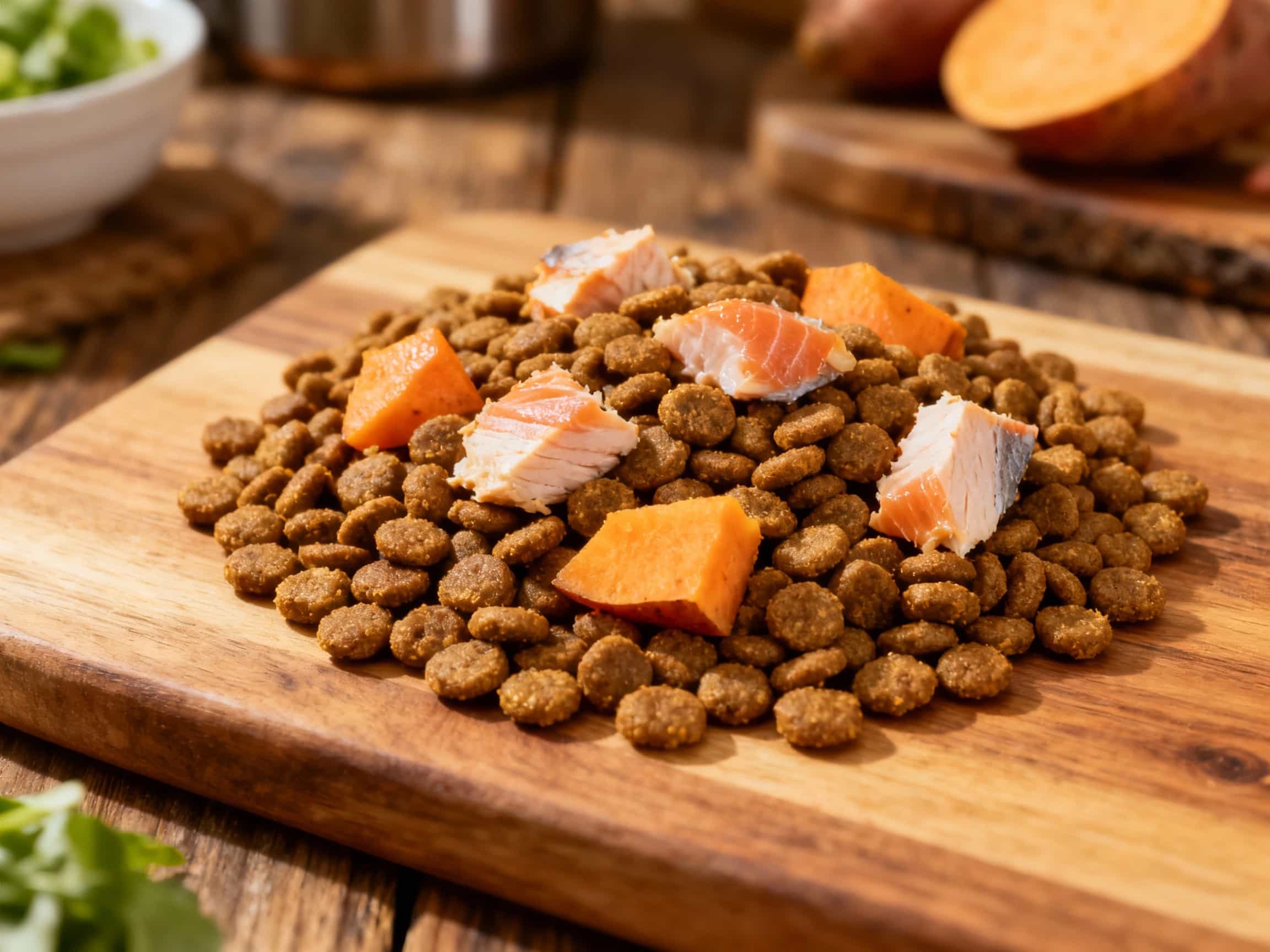 Salmon & Sweet Potato Grain-Free Kibble - Image 1