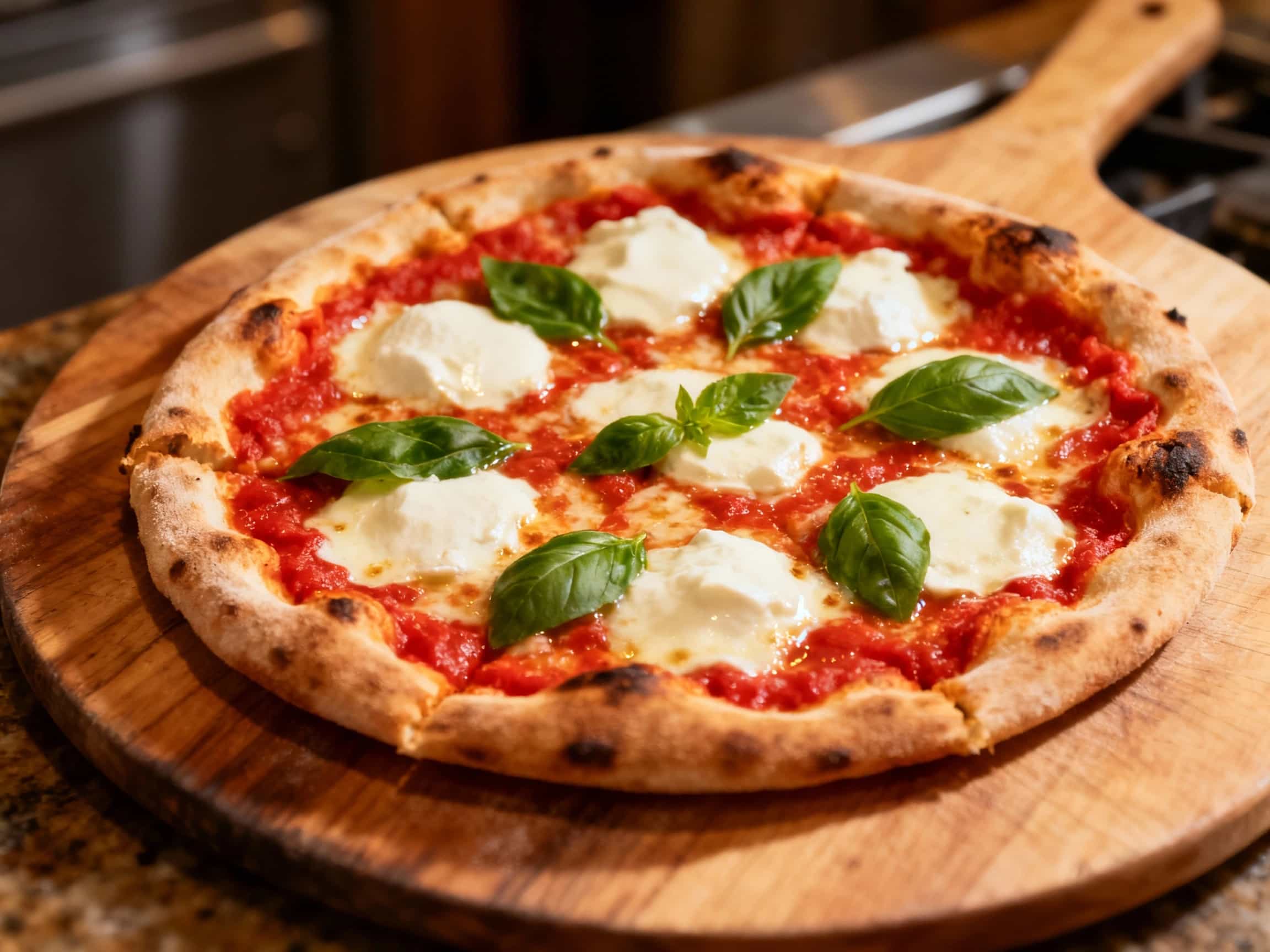 Traditional Neapolitan Pizza Margherita Style - Image 1