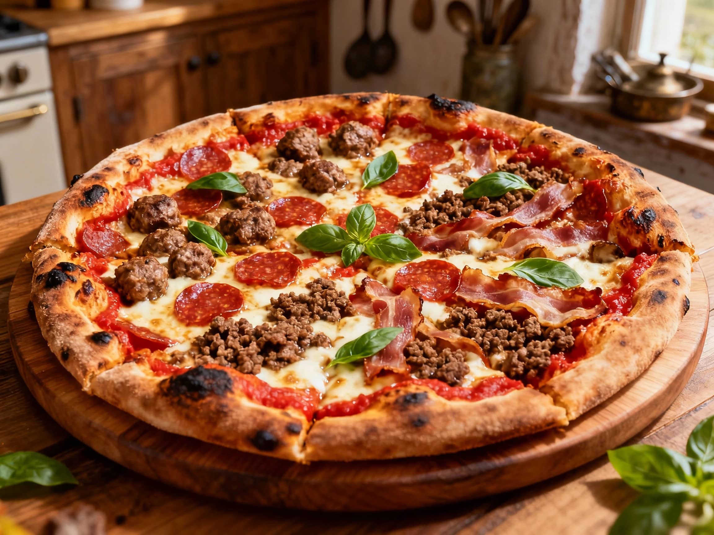 Ultimate Meat Lover's New York Pizza
