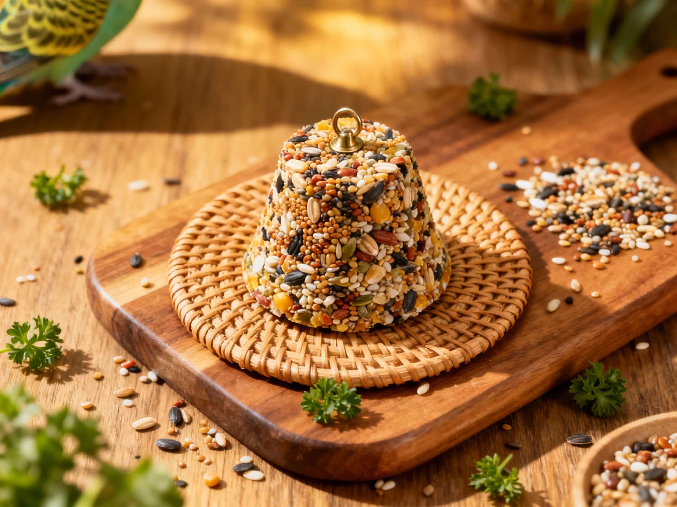 Seed Bell for Parakeets