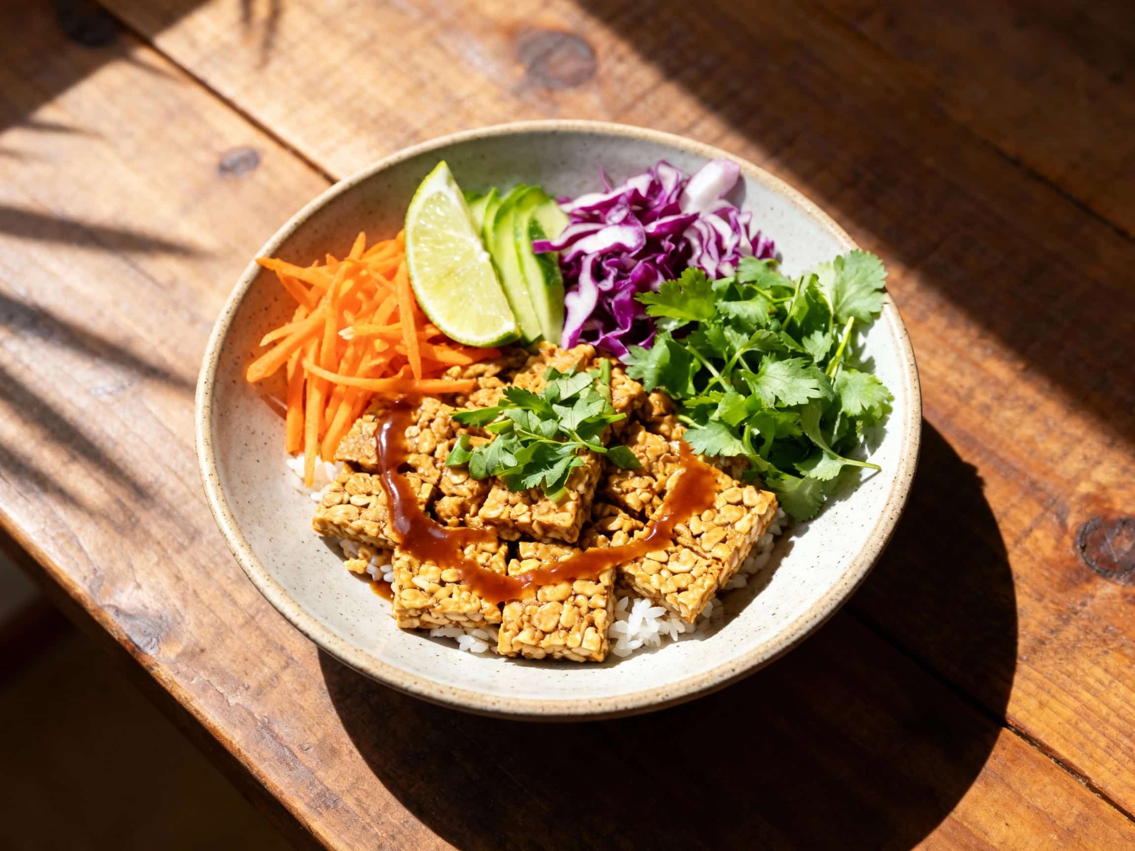 Tempeh Tartare Vegan-Inspired Bowl