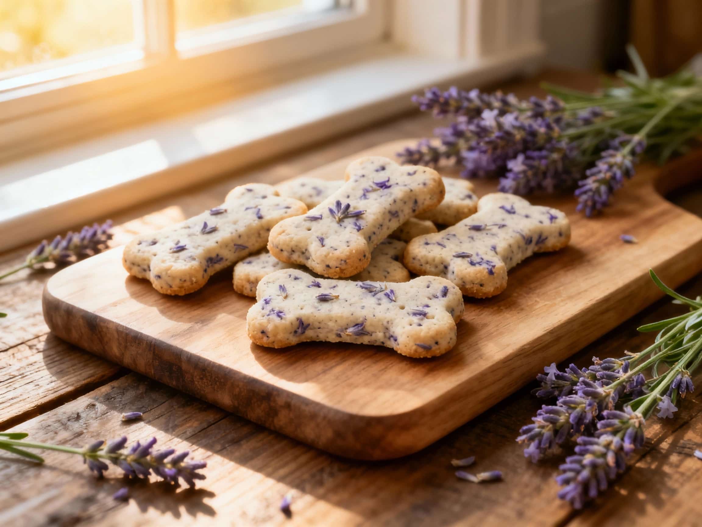 Lavender Calming Dog Biscuits