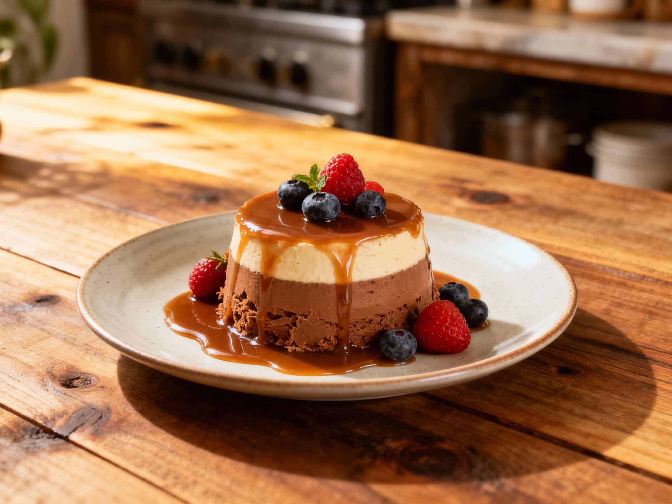 Vietnamese Coffee Semifreddo Parfait