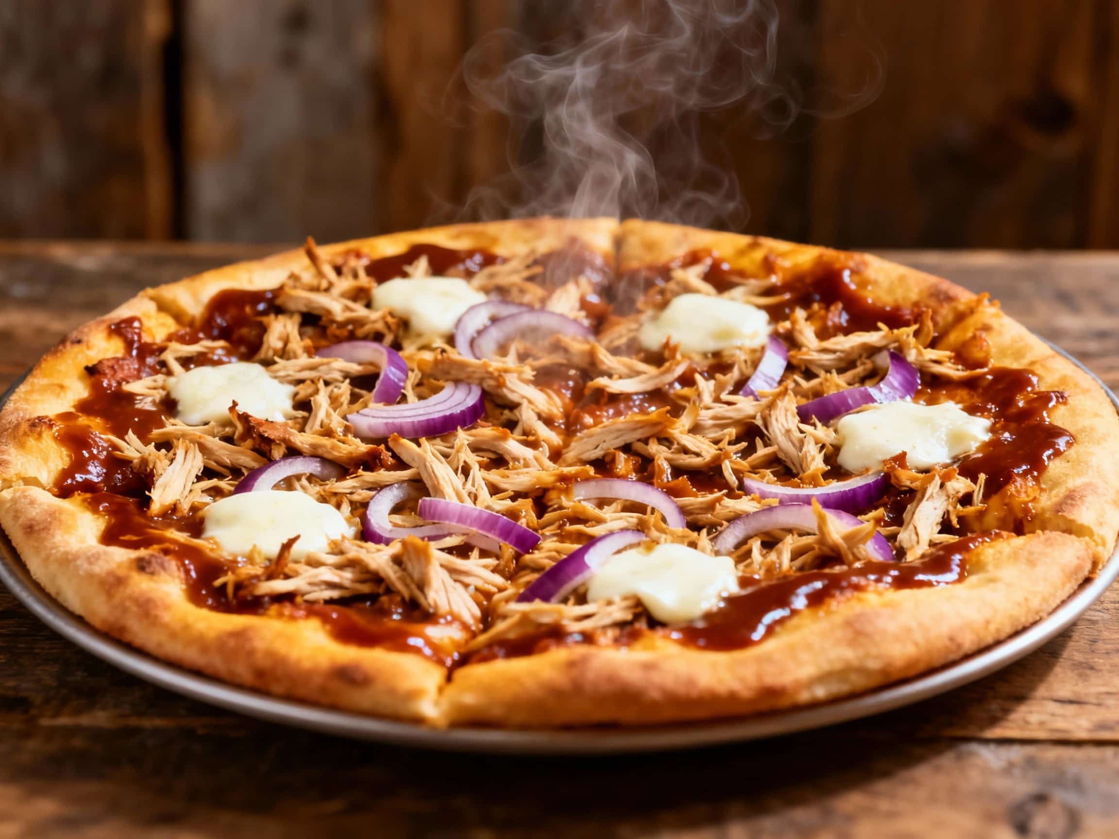 St. Louis Style BBQ Chicken Pizza