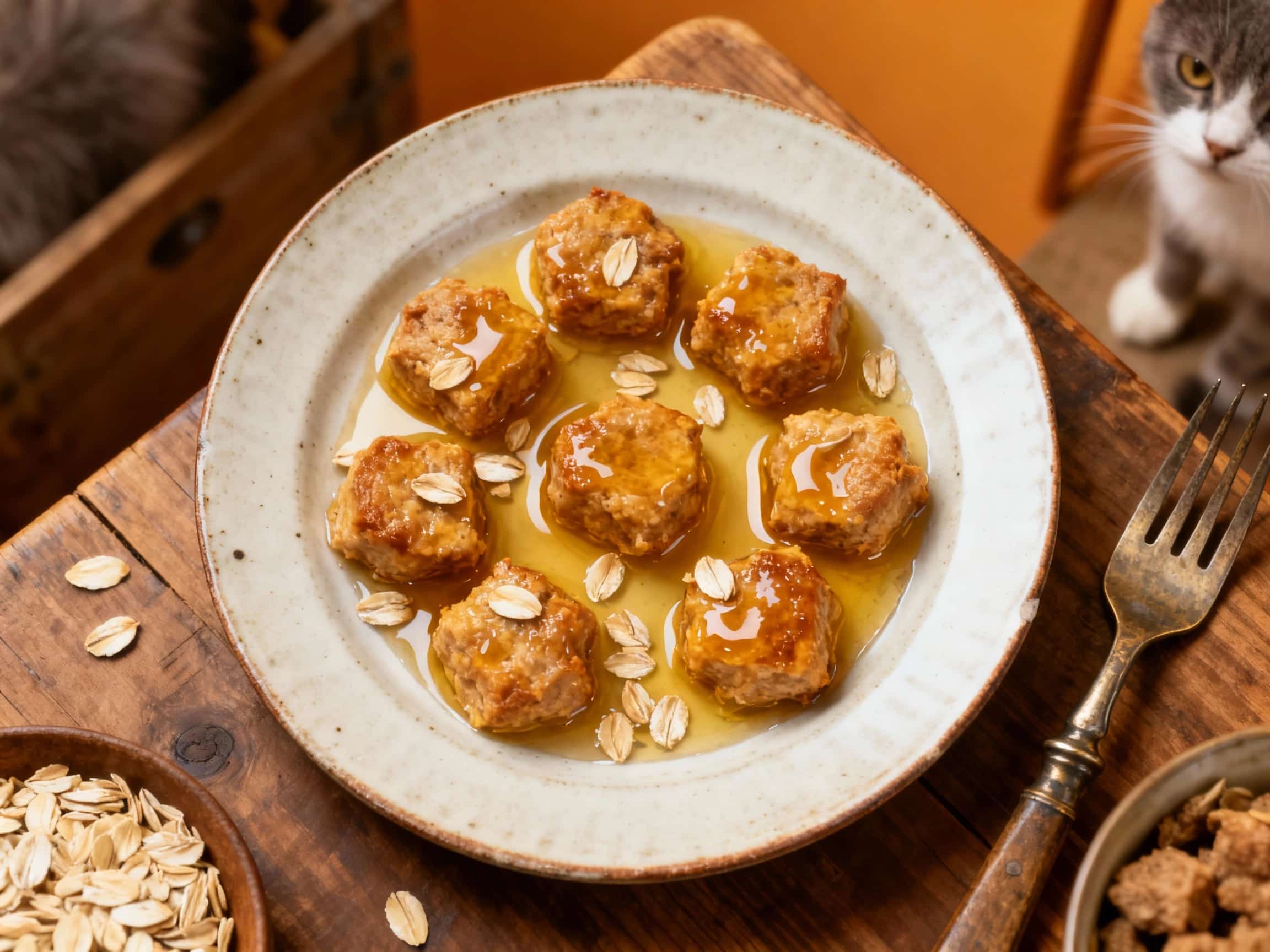 Cod Liver Oil & Oat Cat Bites