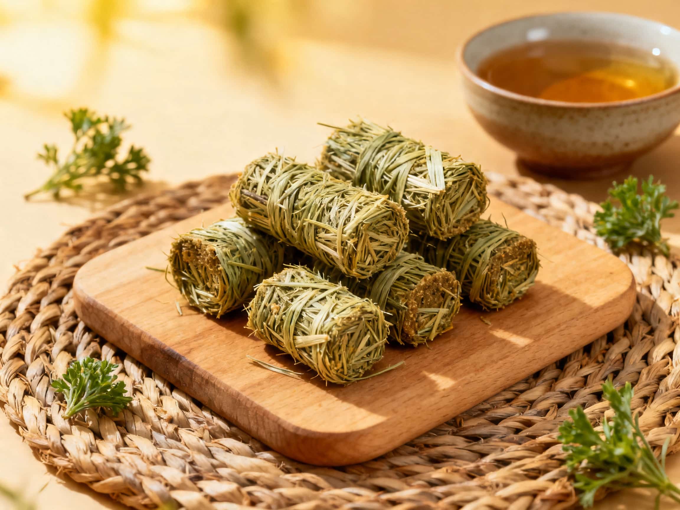Artisanal Meadow Hay Bale Treats
